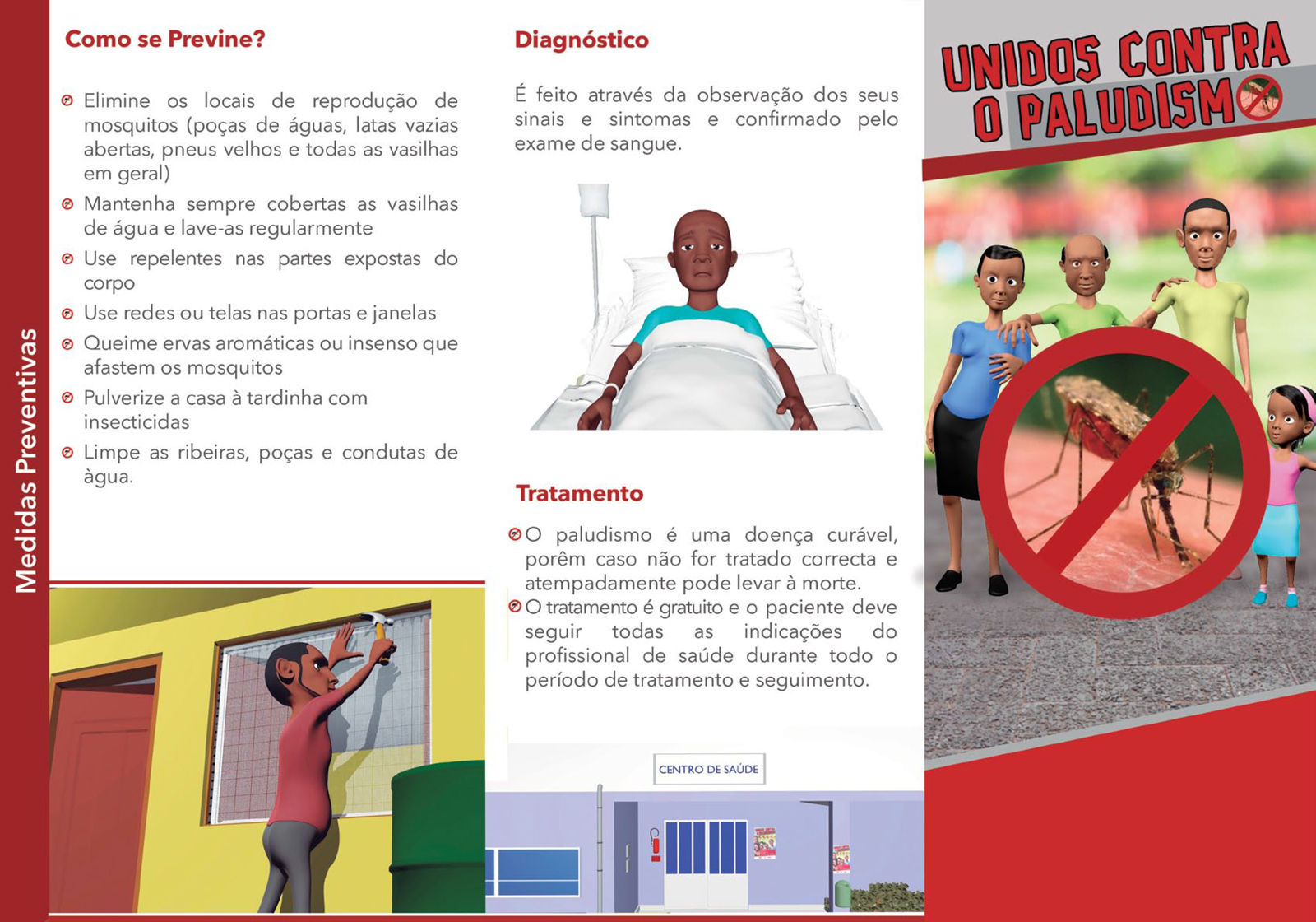 desdobravel unidos contra paludismo